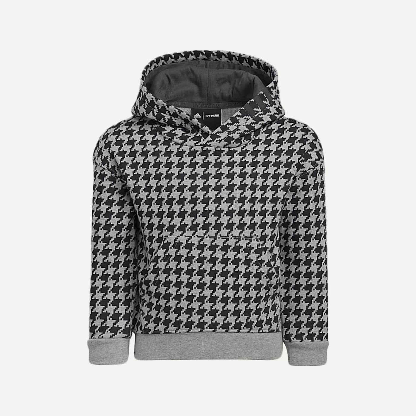 Halls of Ivy Houndstooth Hoodie