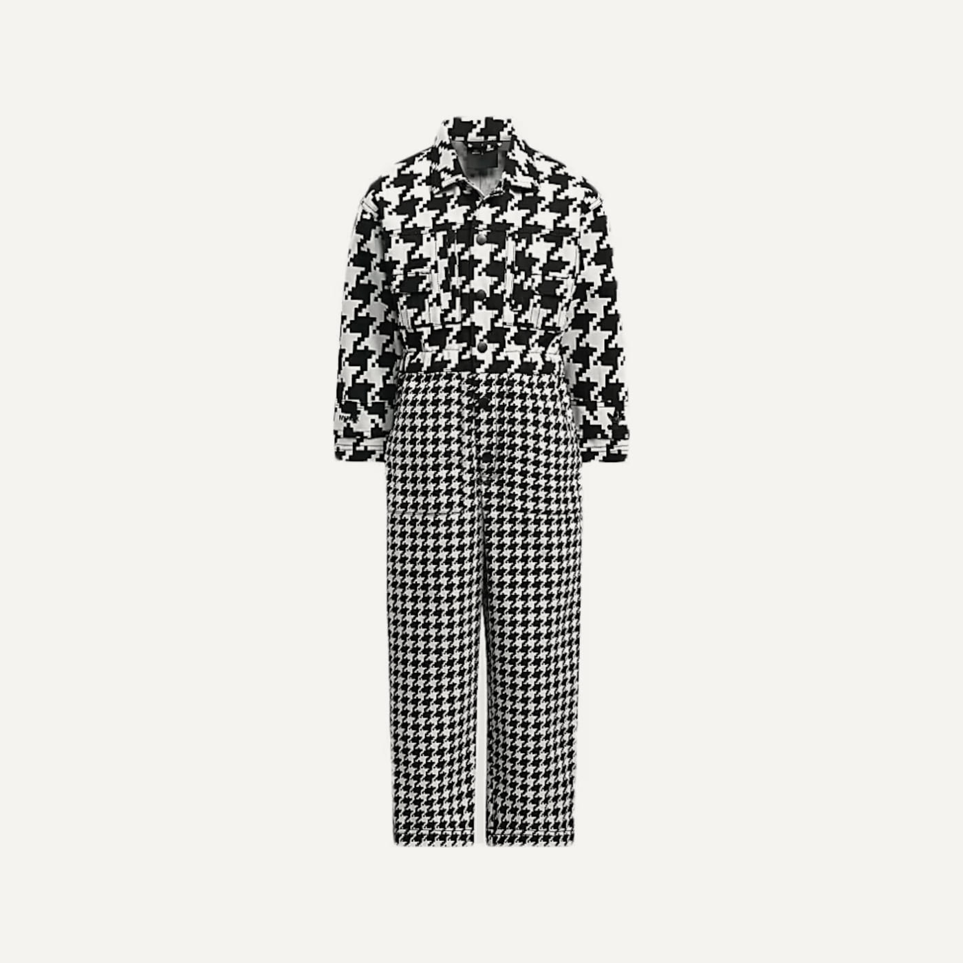 Halls of Ivy Houndstooth Jumpsuit