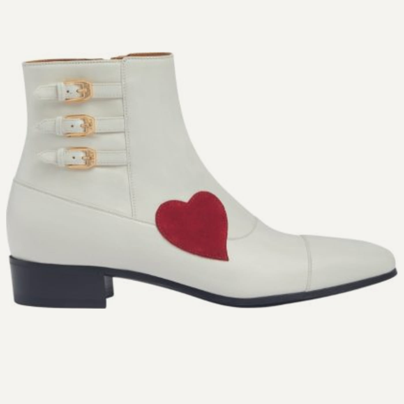 Heart Buckle Boot