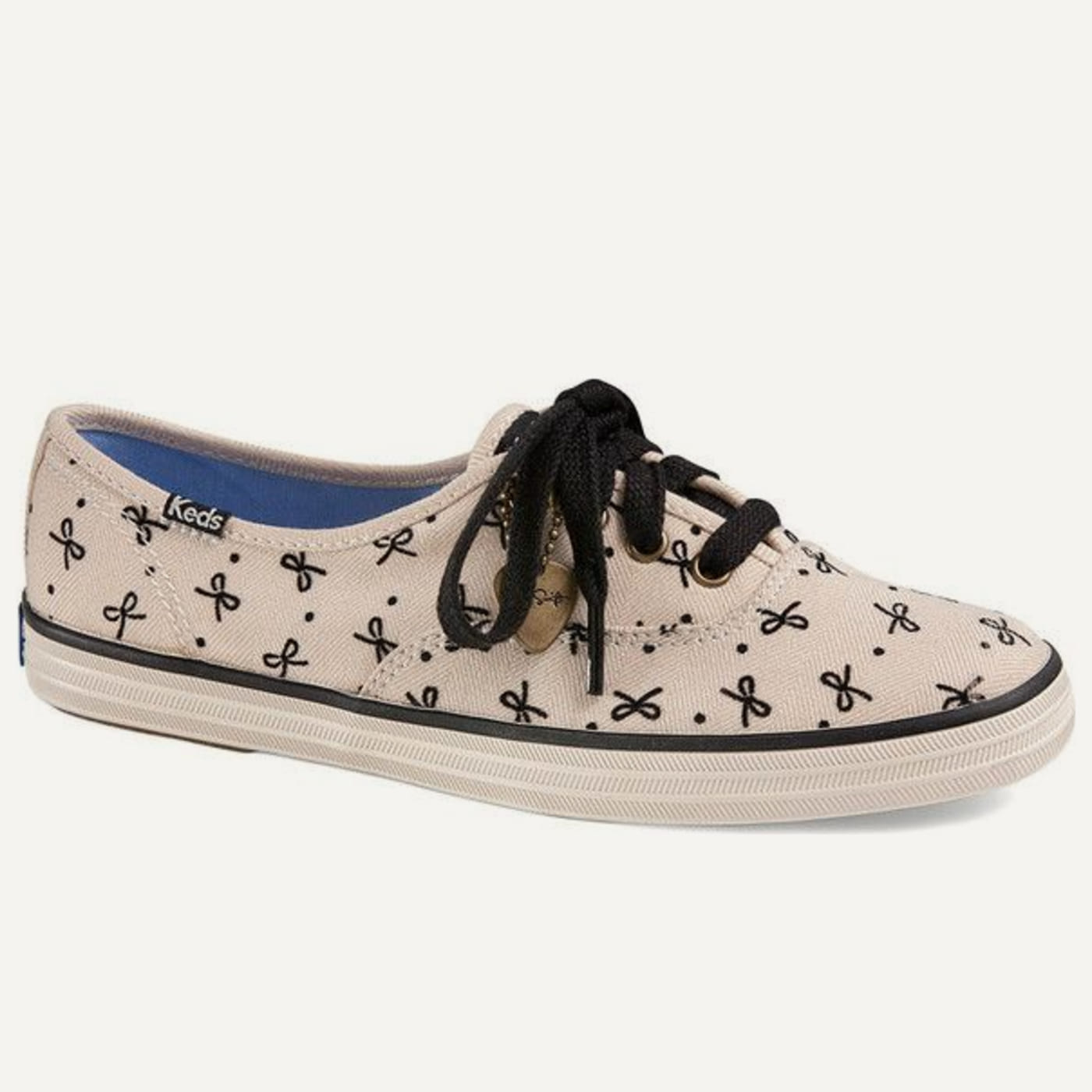 Herringbone Bow Champion Sneaker