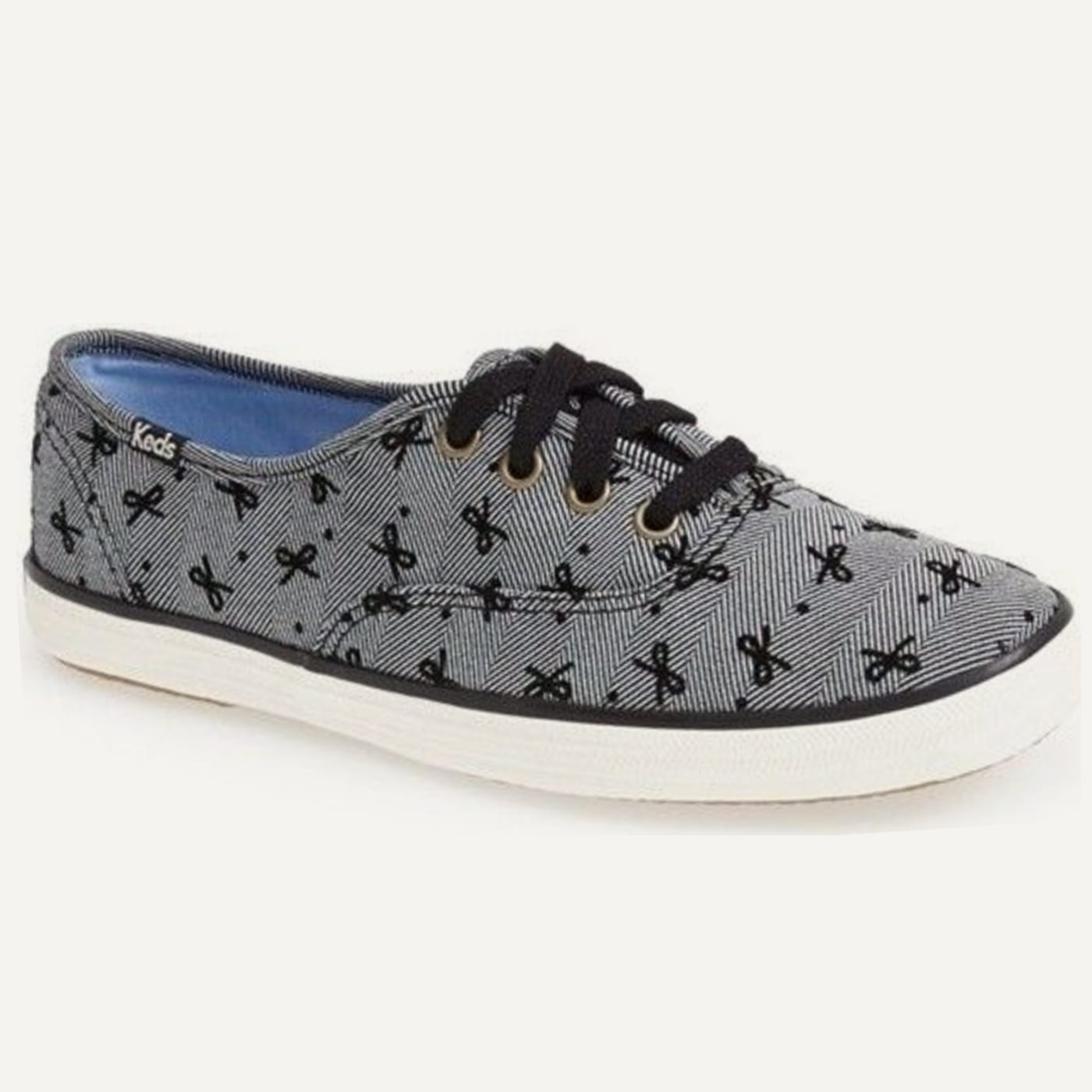 Herringbone Bow Champion Sneaker