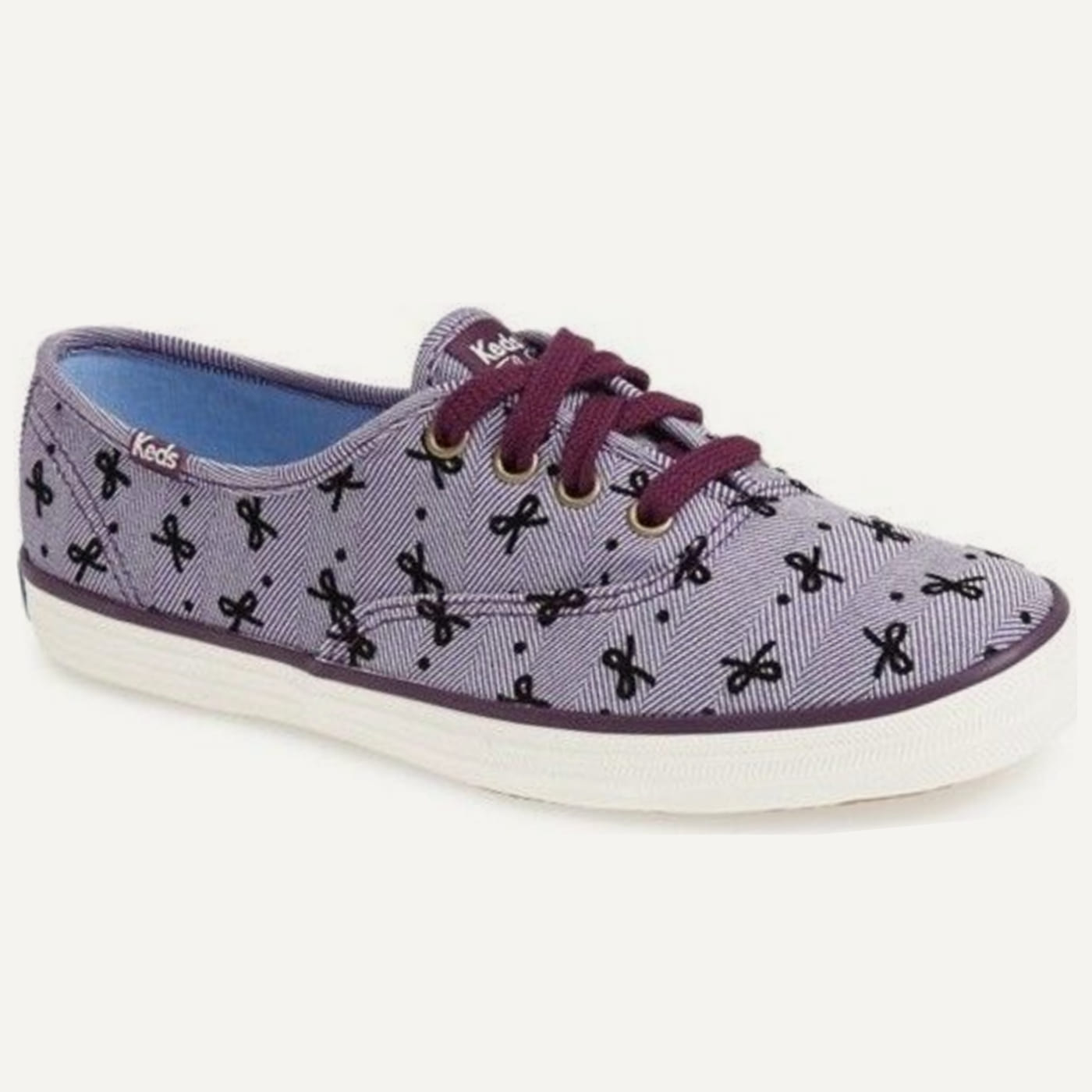Herringbone Bow Champion Sneaker