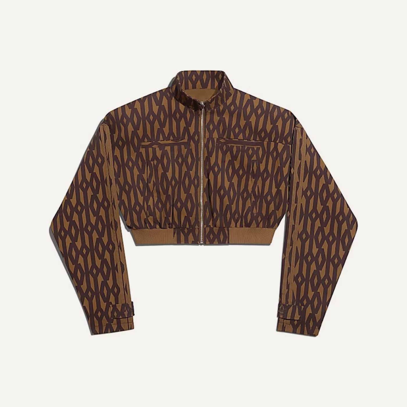 Icy Park Monogram Crop Jacket