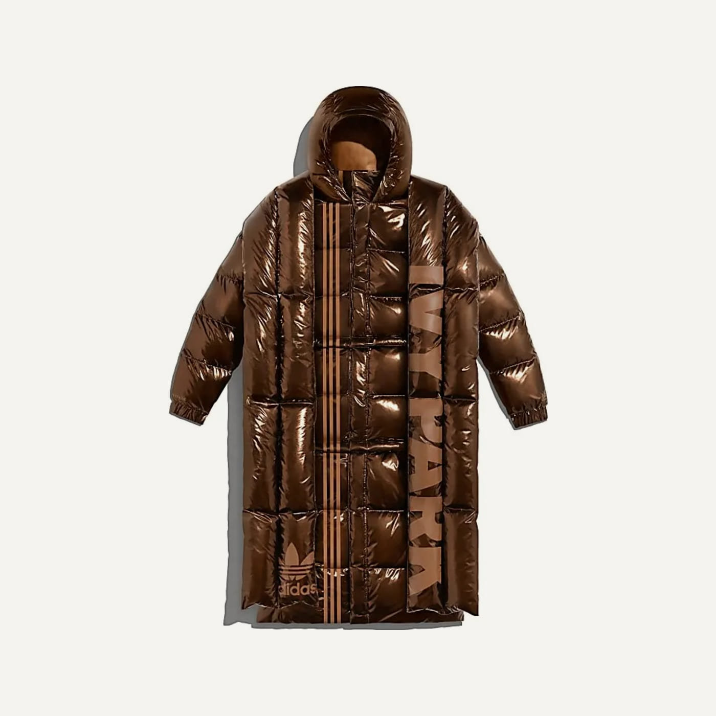 Icy Park Metallic Puffer Coat