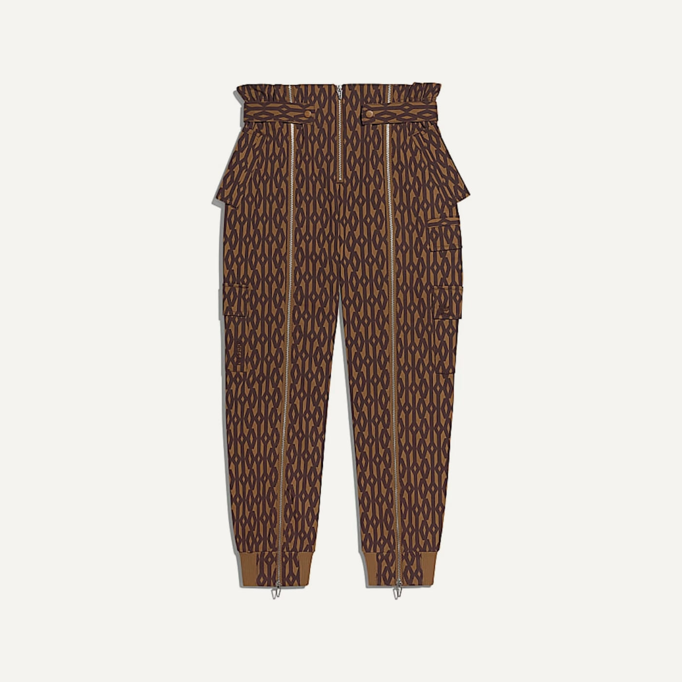 Icy Park Monogram Zipper Pants, Beyoncé × adidas