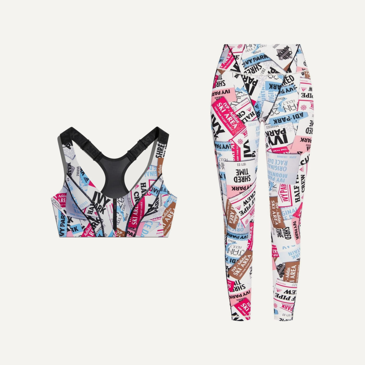 Icy Park Ski Tag Set