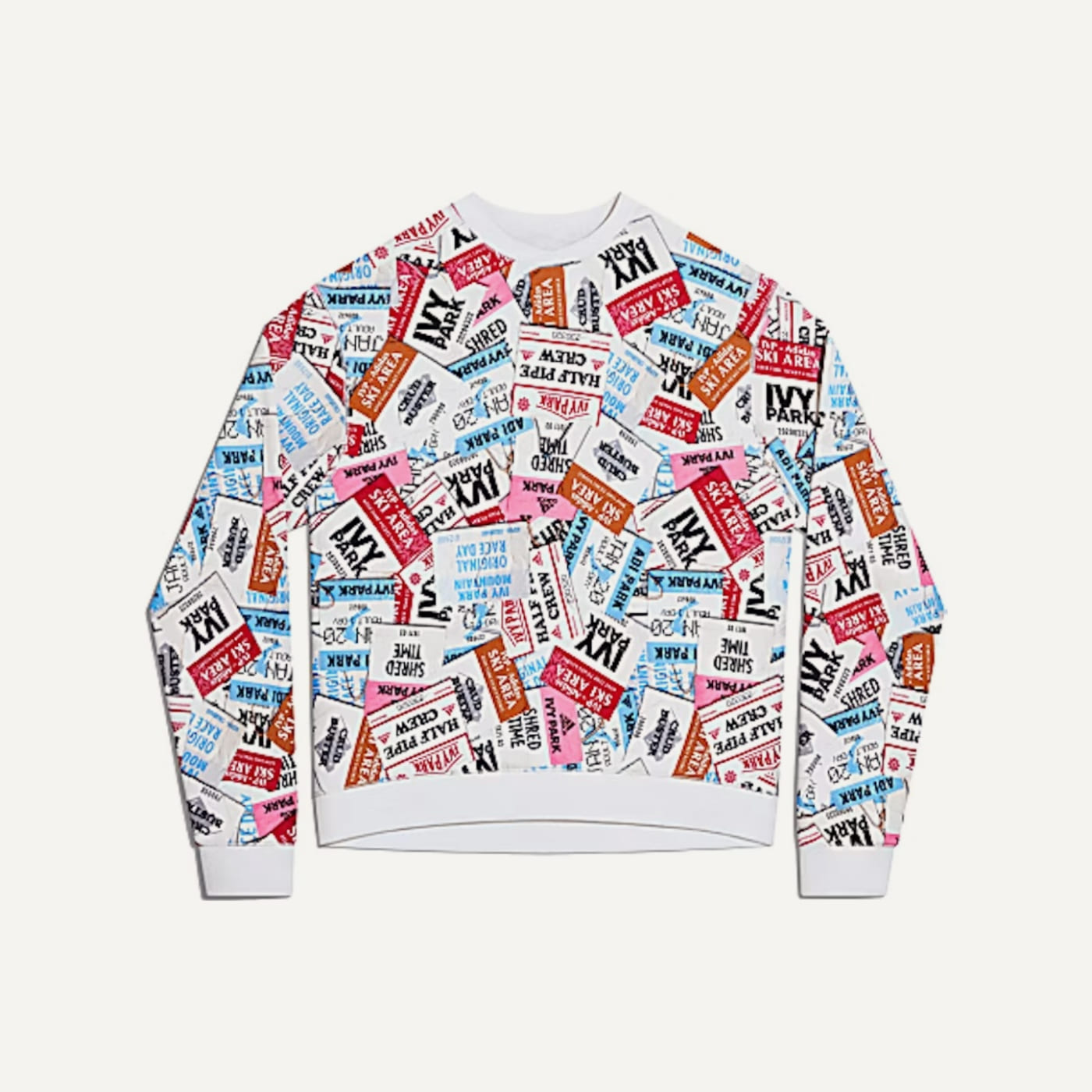 Icy Park Ski Tag Sweatshirt