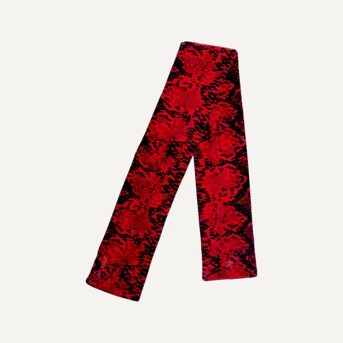 Ivy Heart Snakeskin-Print Fur Scarf, Beyoncé × adidas
