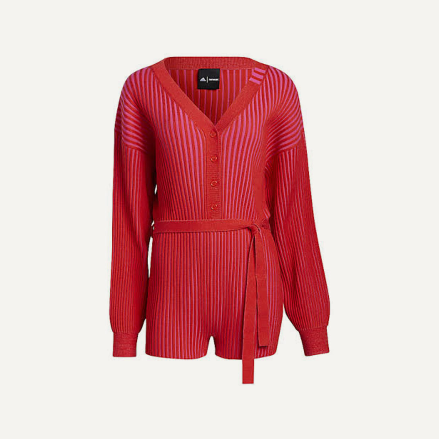 Ivy Heart Knit Romper
