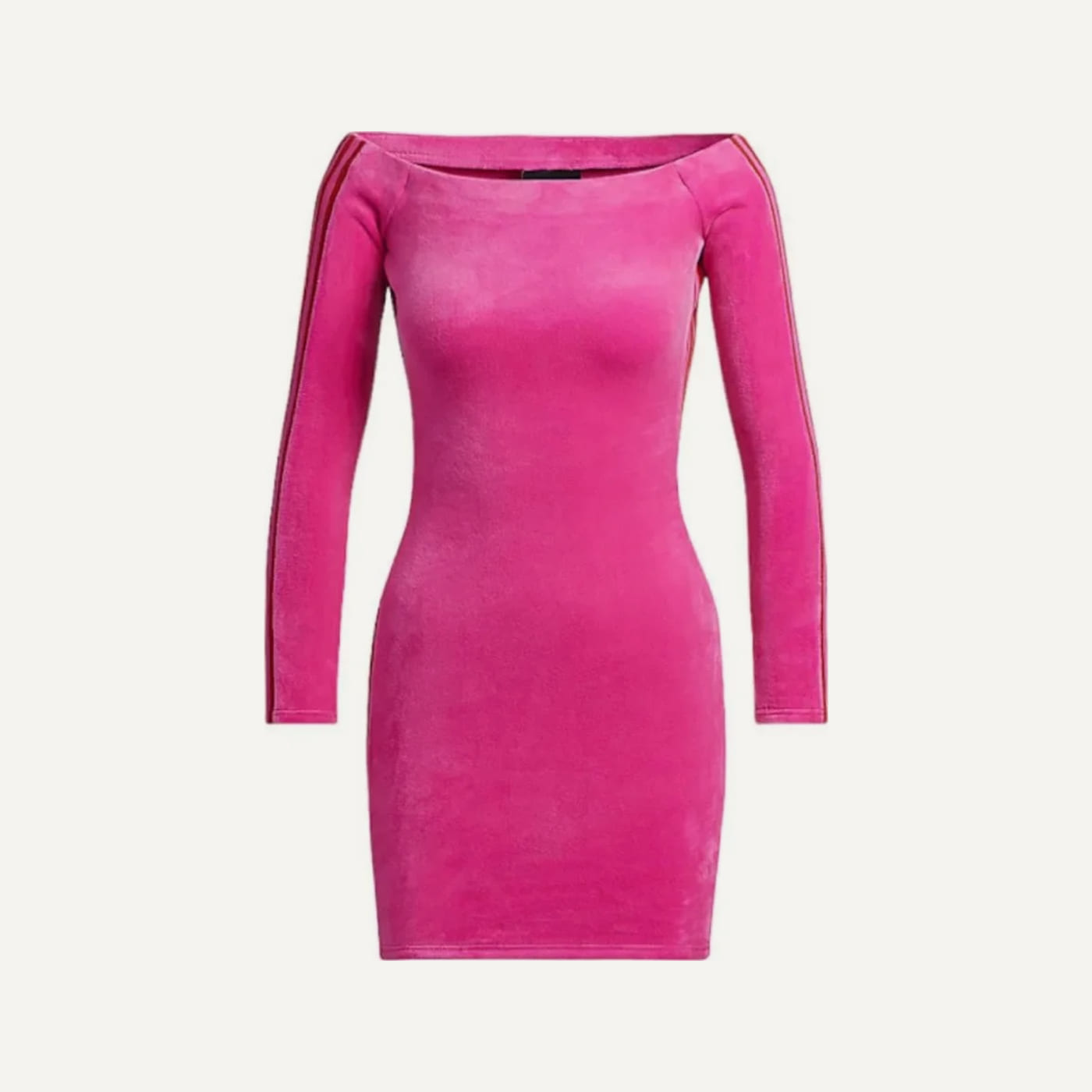 Ivy Heart Velour Mini Dress