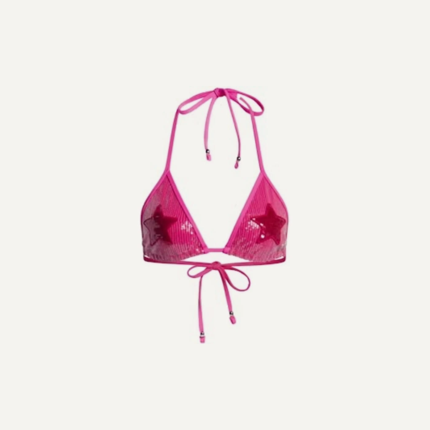 Ivy Paradise Sequin Bikini Top