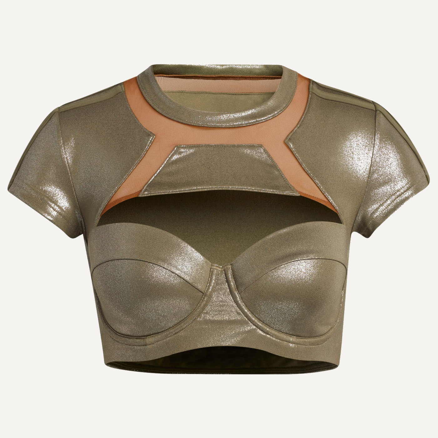 Ivytopia Metallic Swim Top
