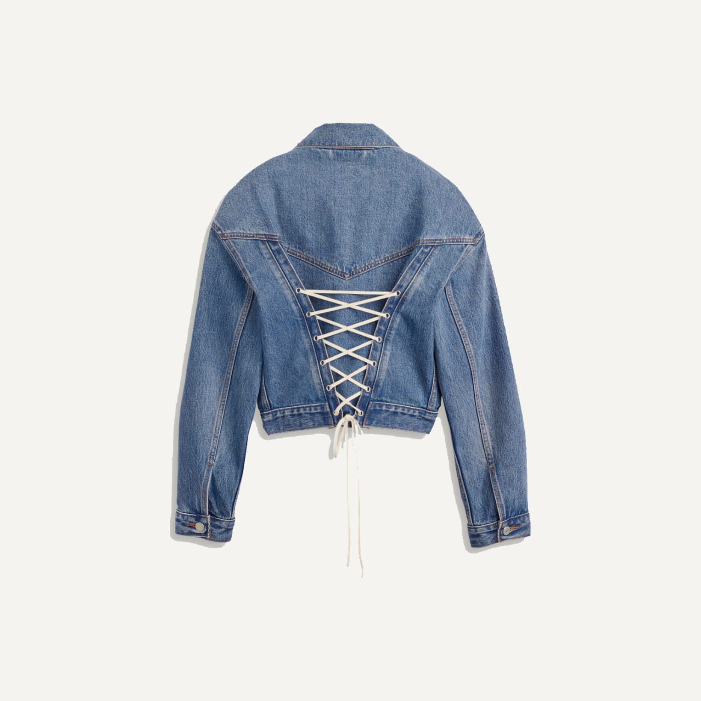 Laced Up Trucker Jacket