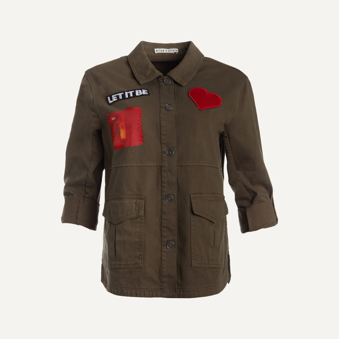 Let It Be Charline Military Jacket