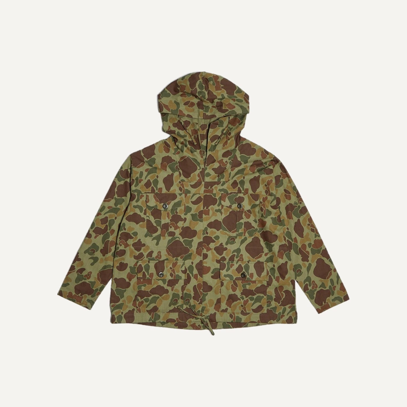 Oversized Drawstring Smock