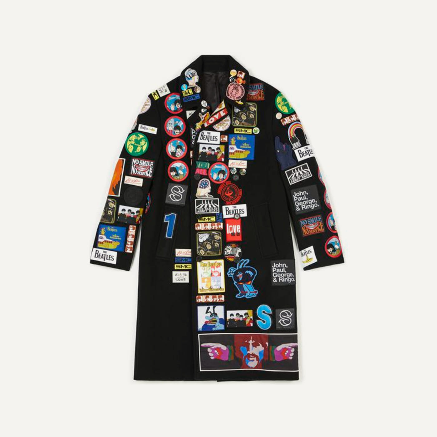 Beatles Badges Arthur Coat