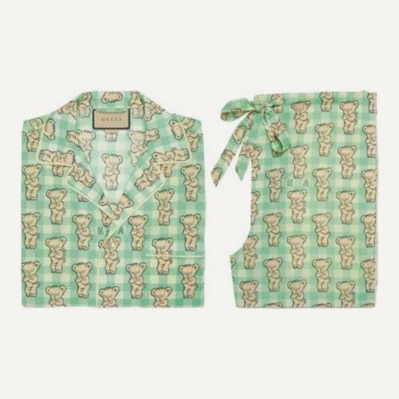 Printed Pajama Set