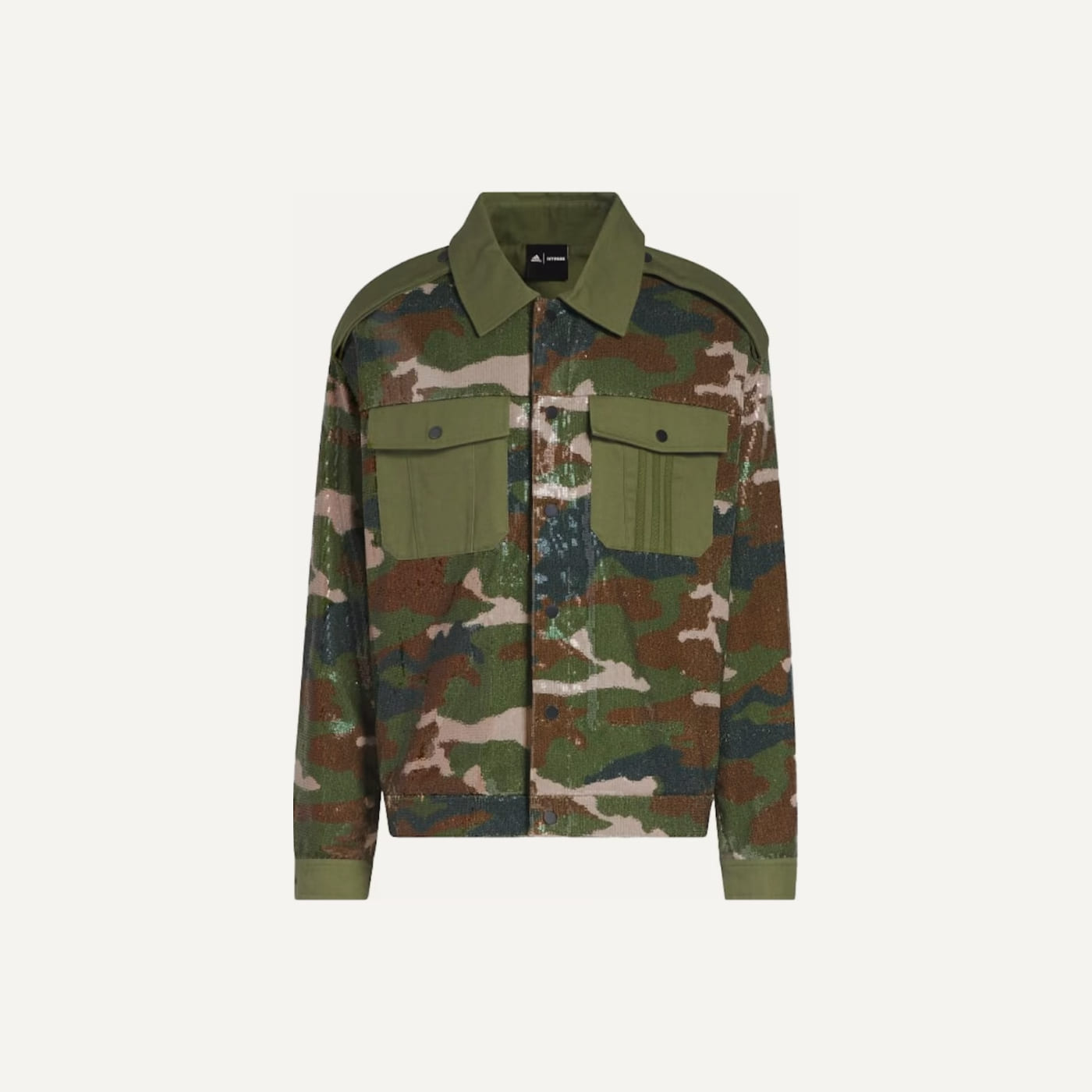 Park Trail Camo Sequin Jacket