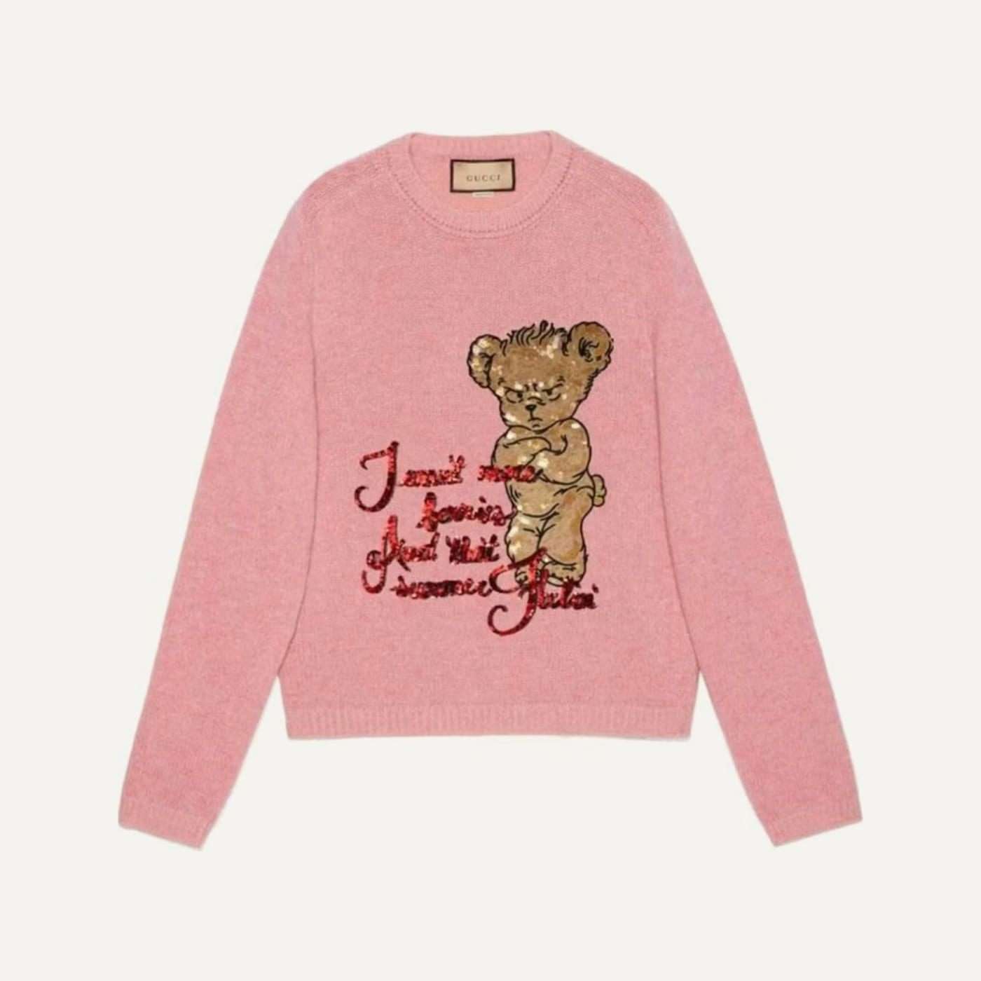 Angry Bear Knit Sweater