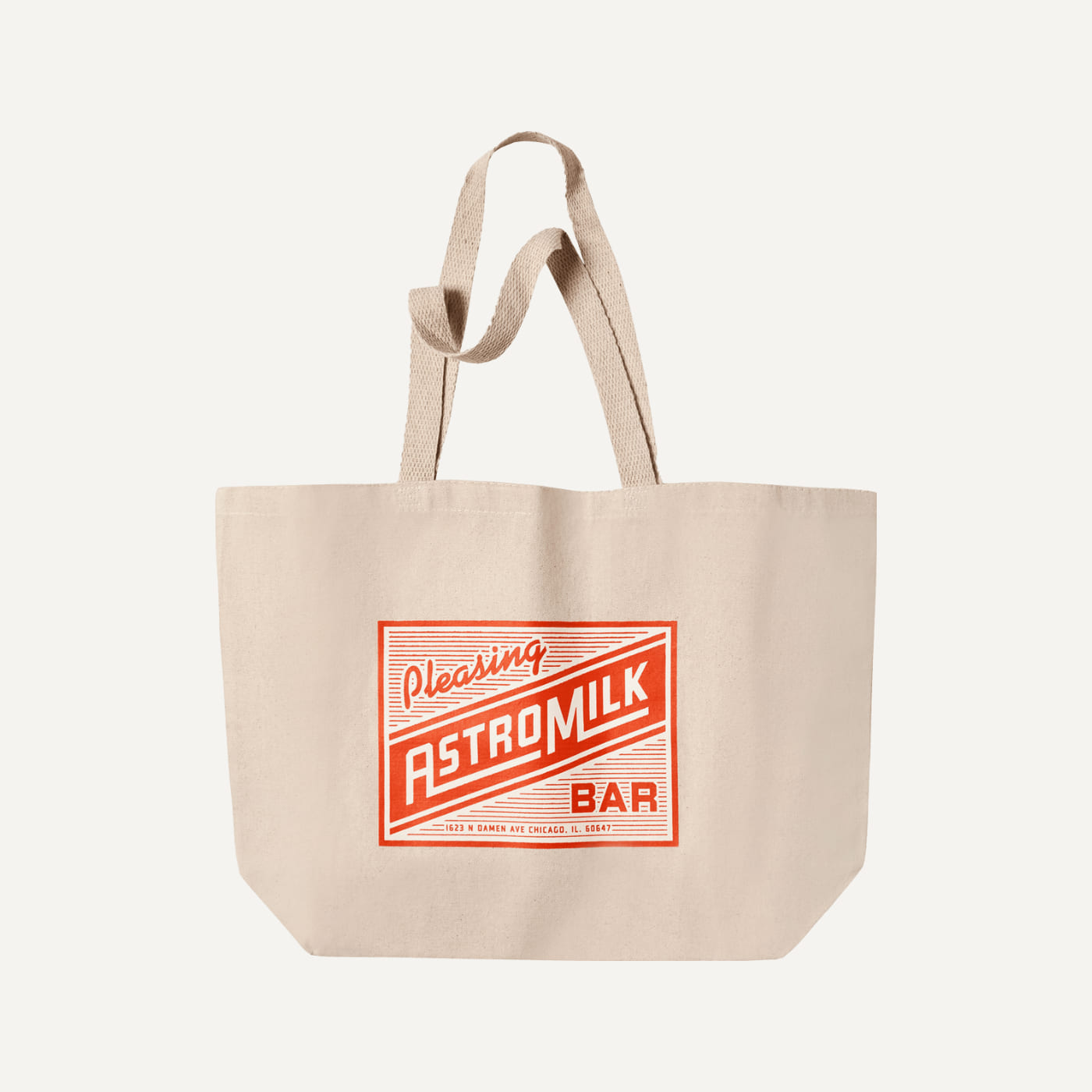 The AstroMilk Bar Canvas Tote