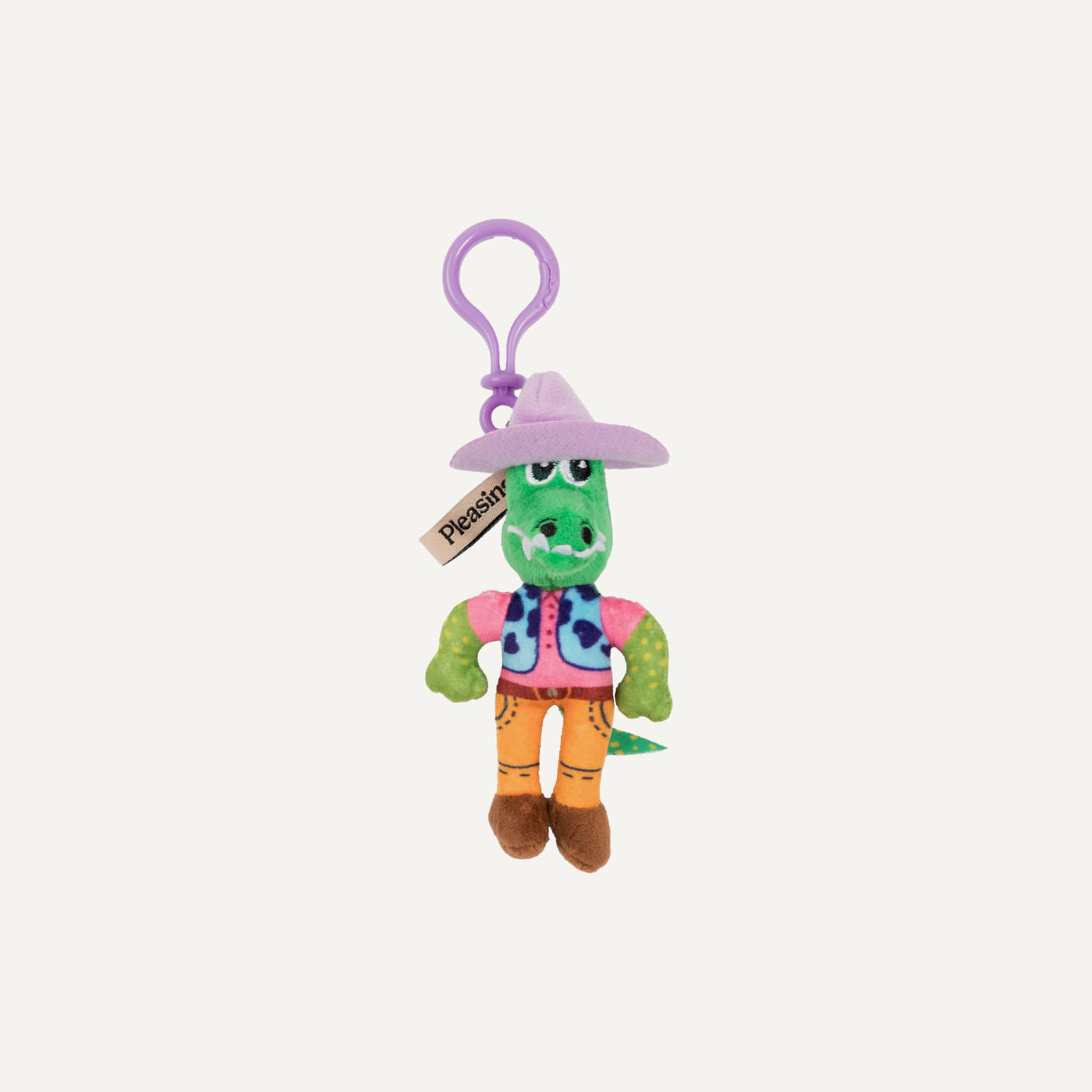 The Fancy Crocodile Key Chain