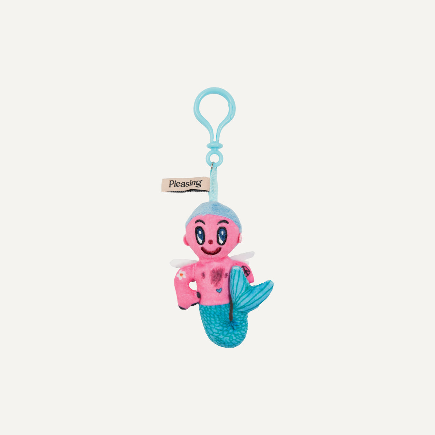 The Hairy Mermaid Key Chain