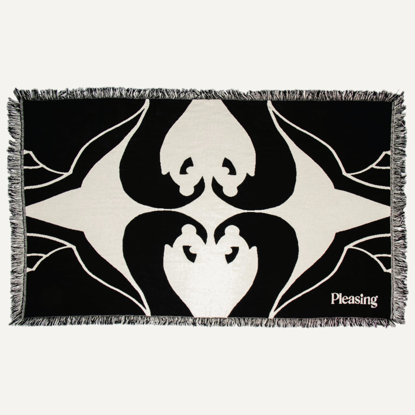 The Kissing Swan Park Blanket