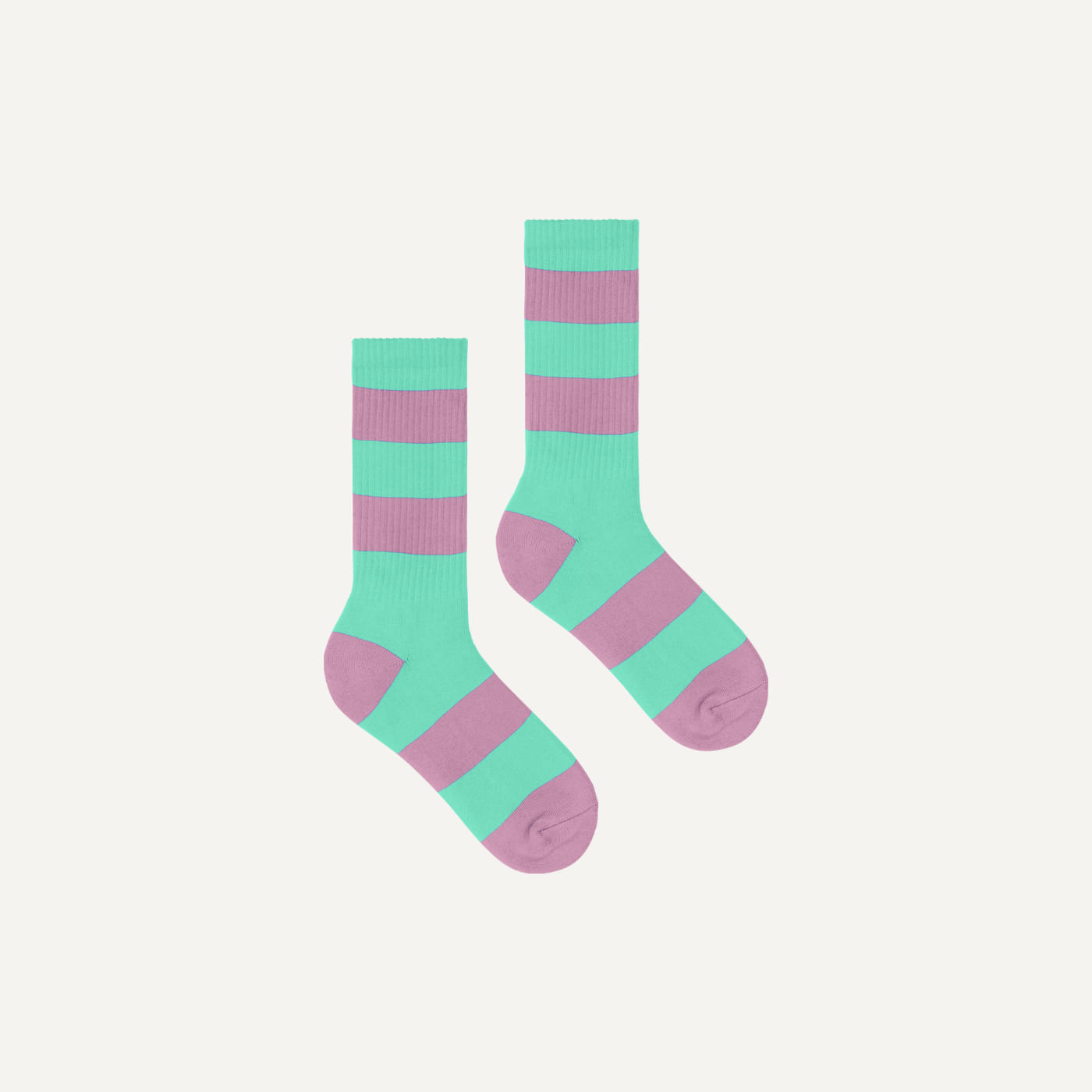 The Slouchy Striped Sock