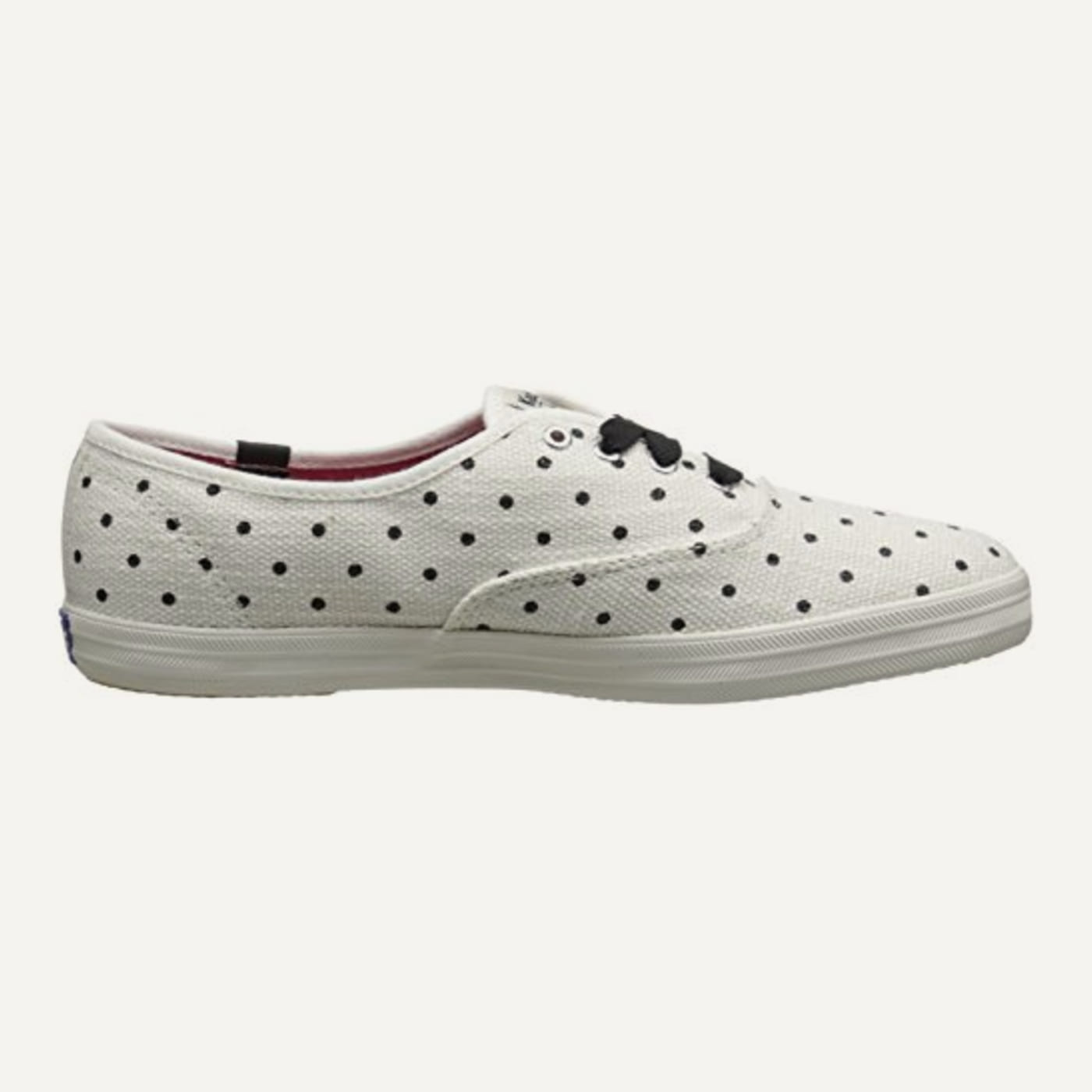Polka Dot Linen Champion Sneaker