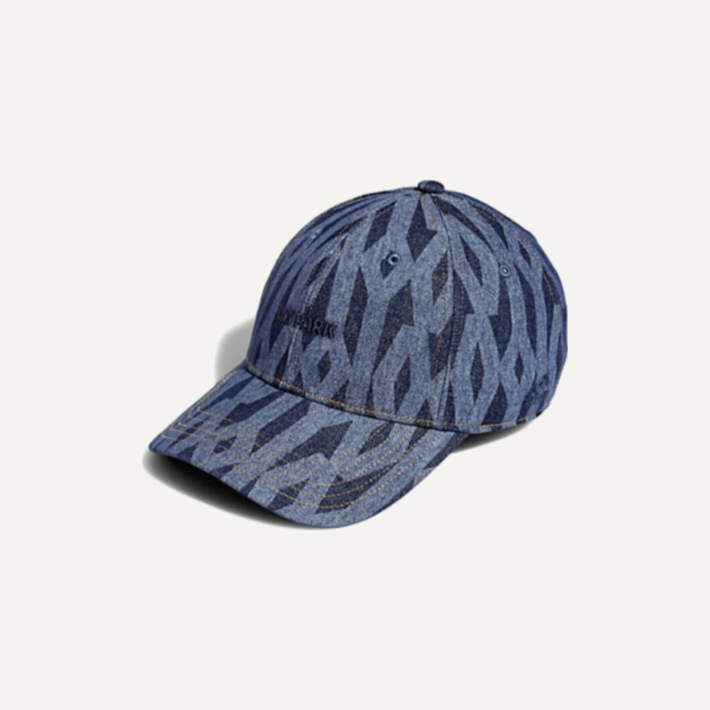 Rodeo Denim Monogram Baseball Cap