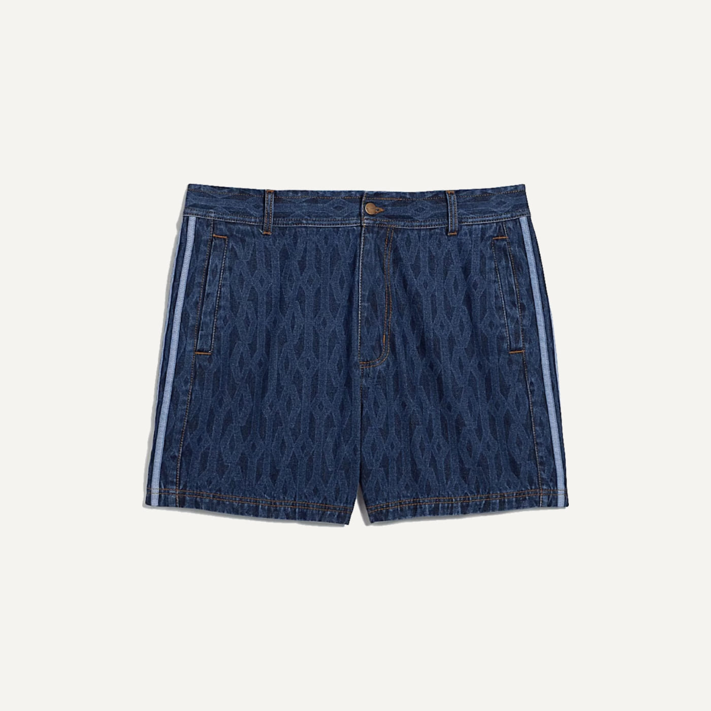 Rodeo Denim Monogram Shorts