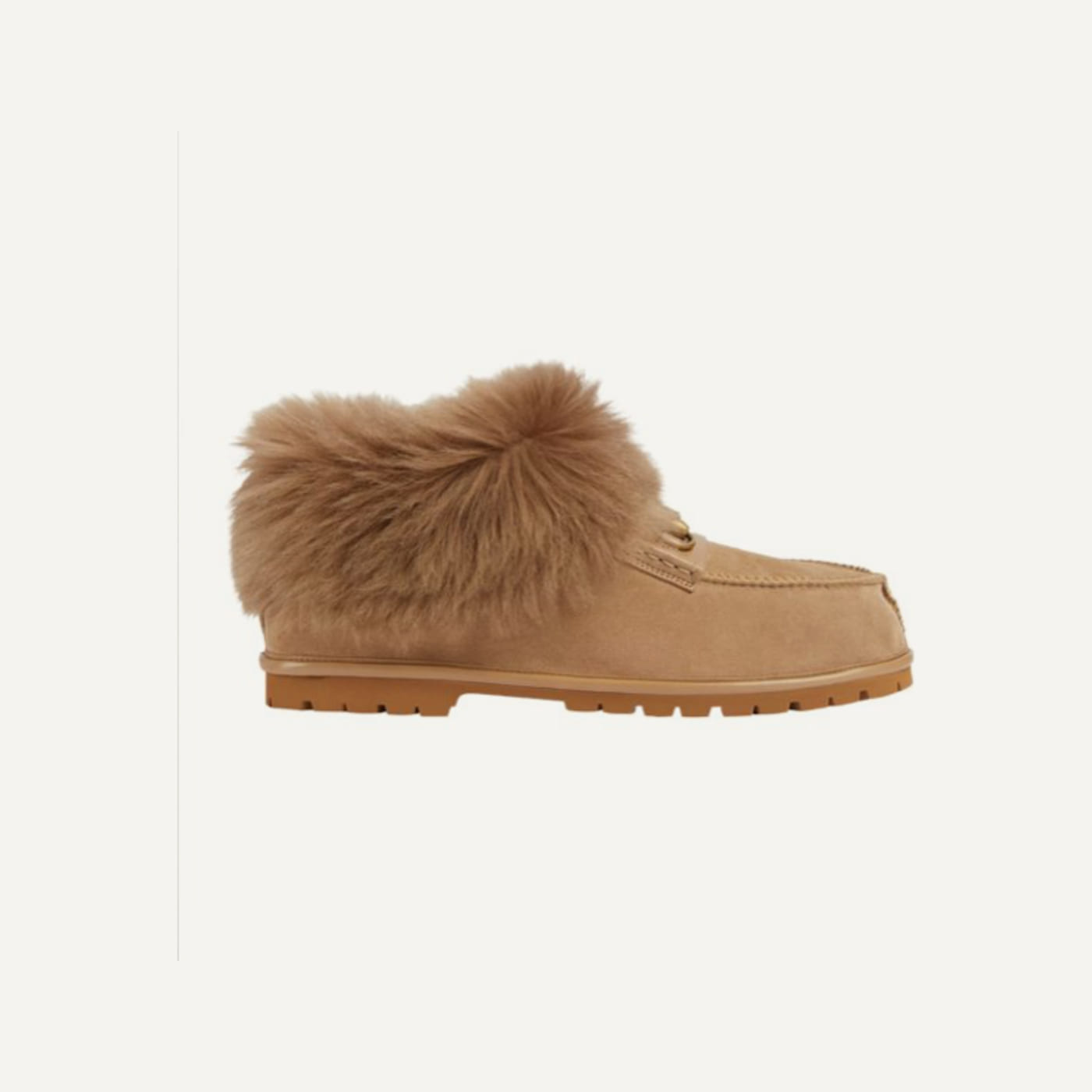 Shearling Horsebit Boot, Harry Styles × Gucci
