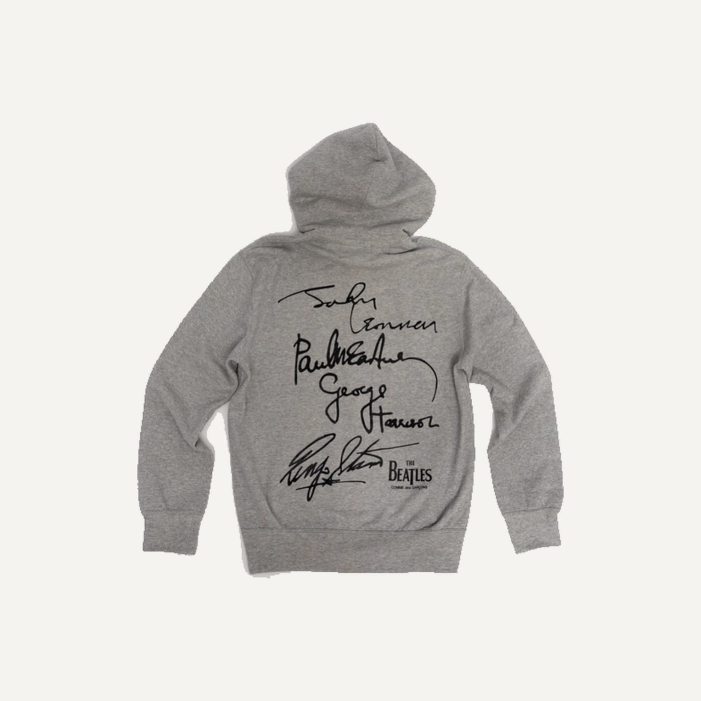 Signature Print Zip Up Hoodie