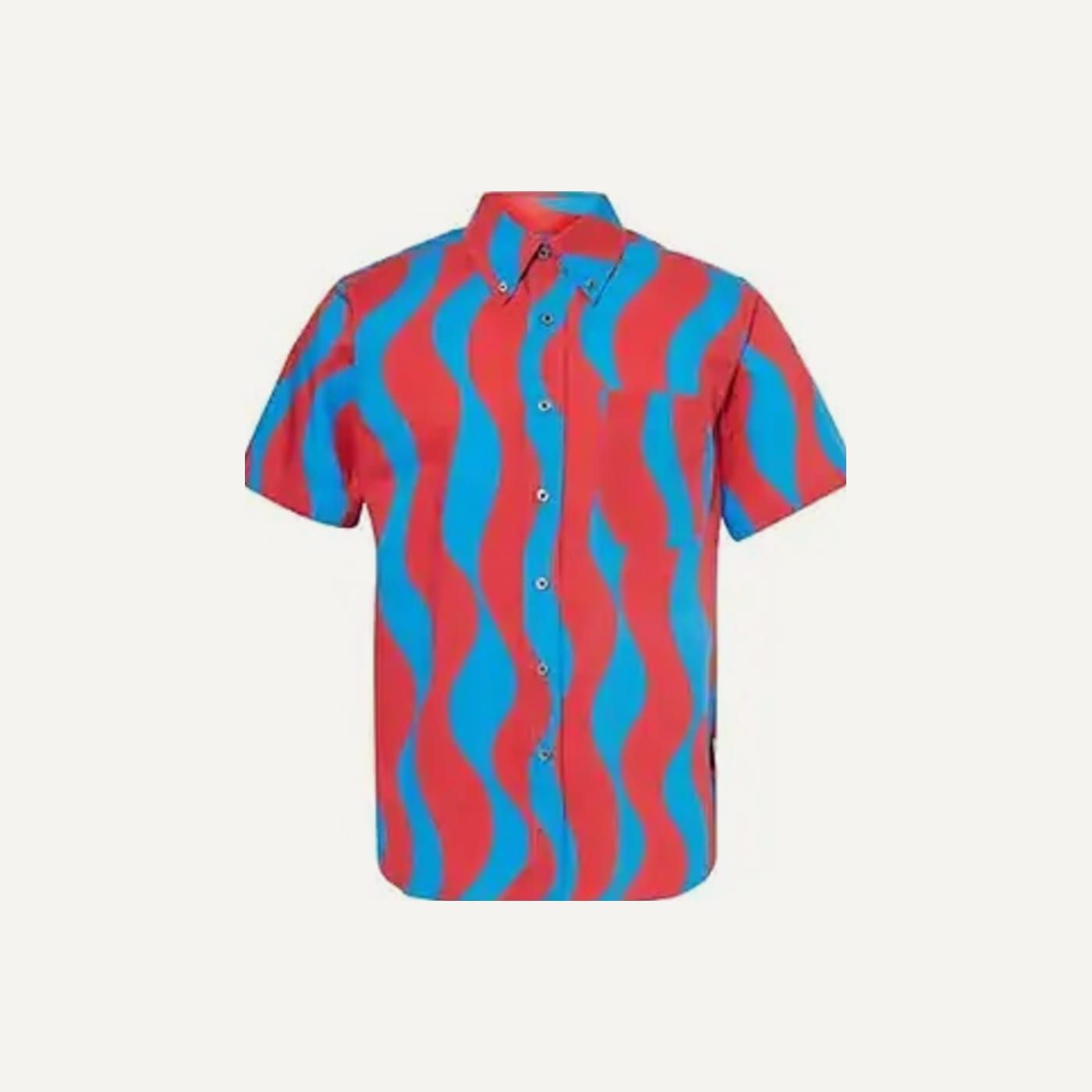 The Pleasing Wavy Cotton Shirt