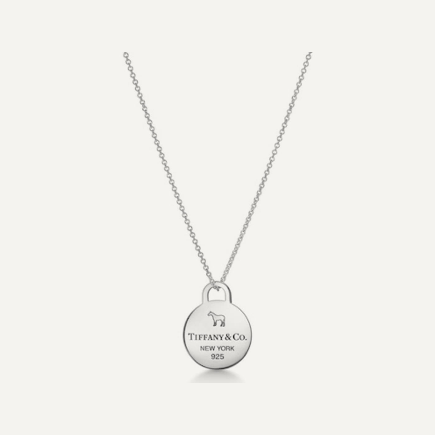 Round Tag Pendant Necklace, Beyoncé × Tiffany & Co.
