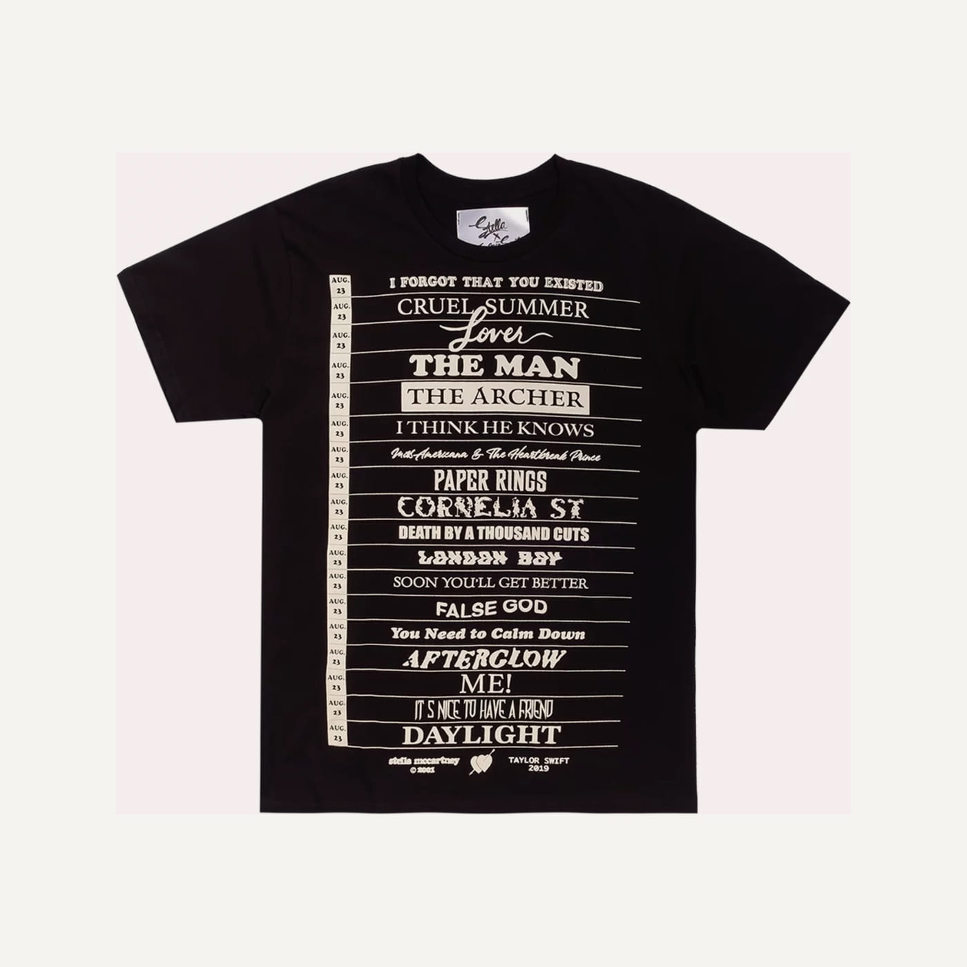 Tracklist Short Sleeve Tee