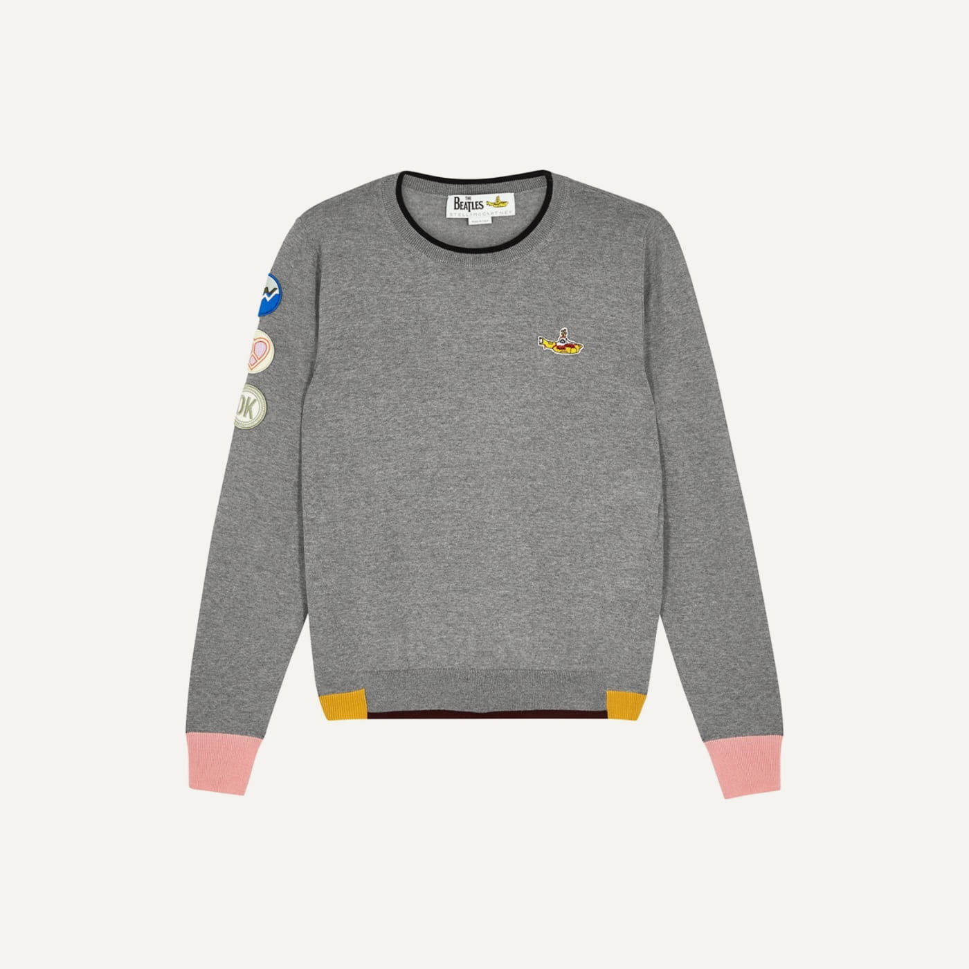 Yellow Submarine Badge Sweater