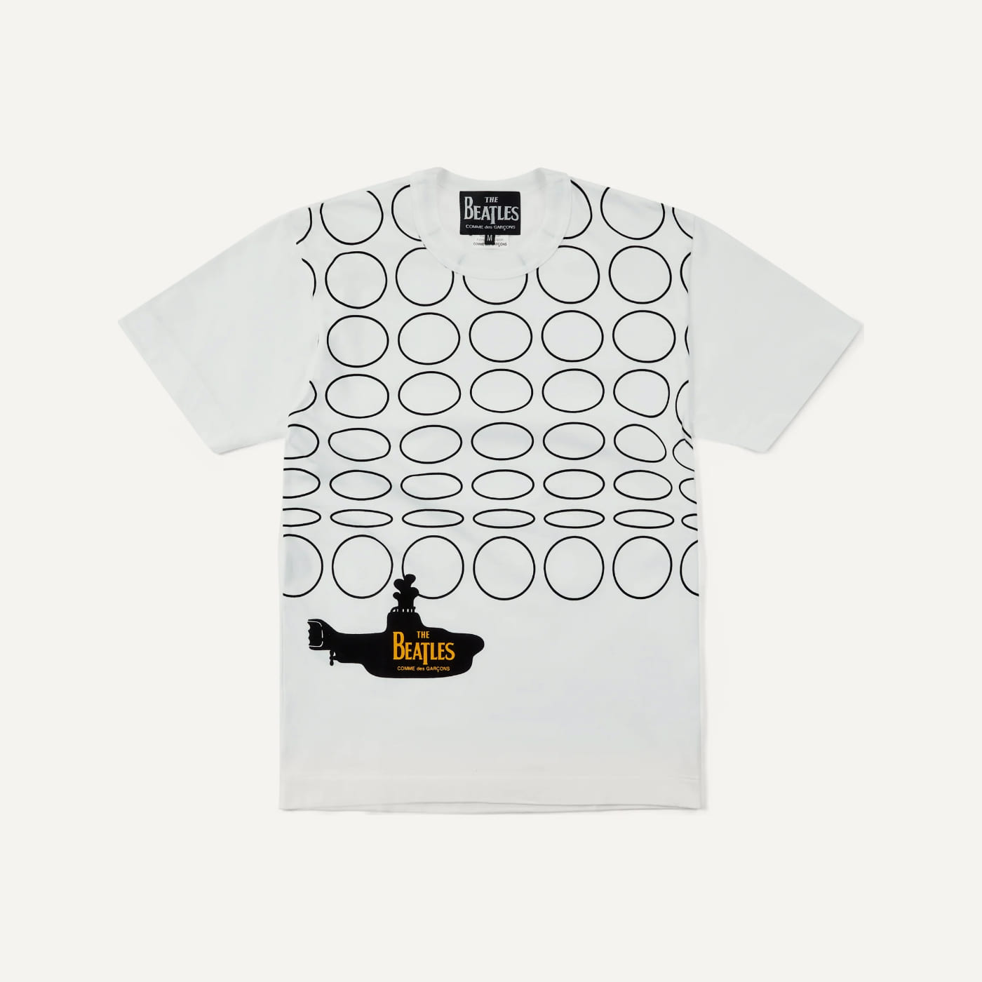Yellow Submarine Circles Tee, The Beatles × Comme des Garçons