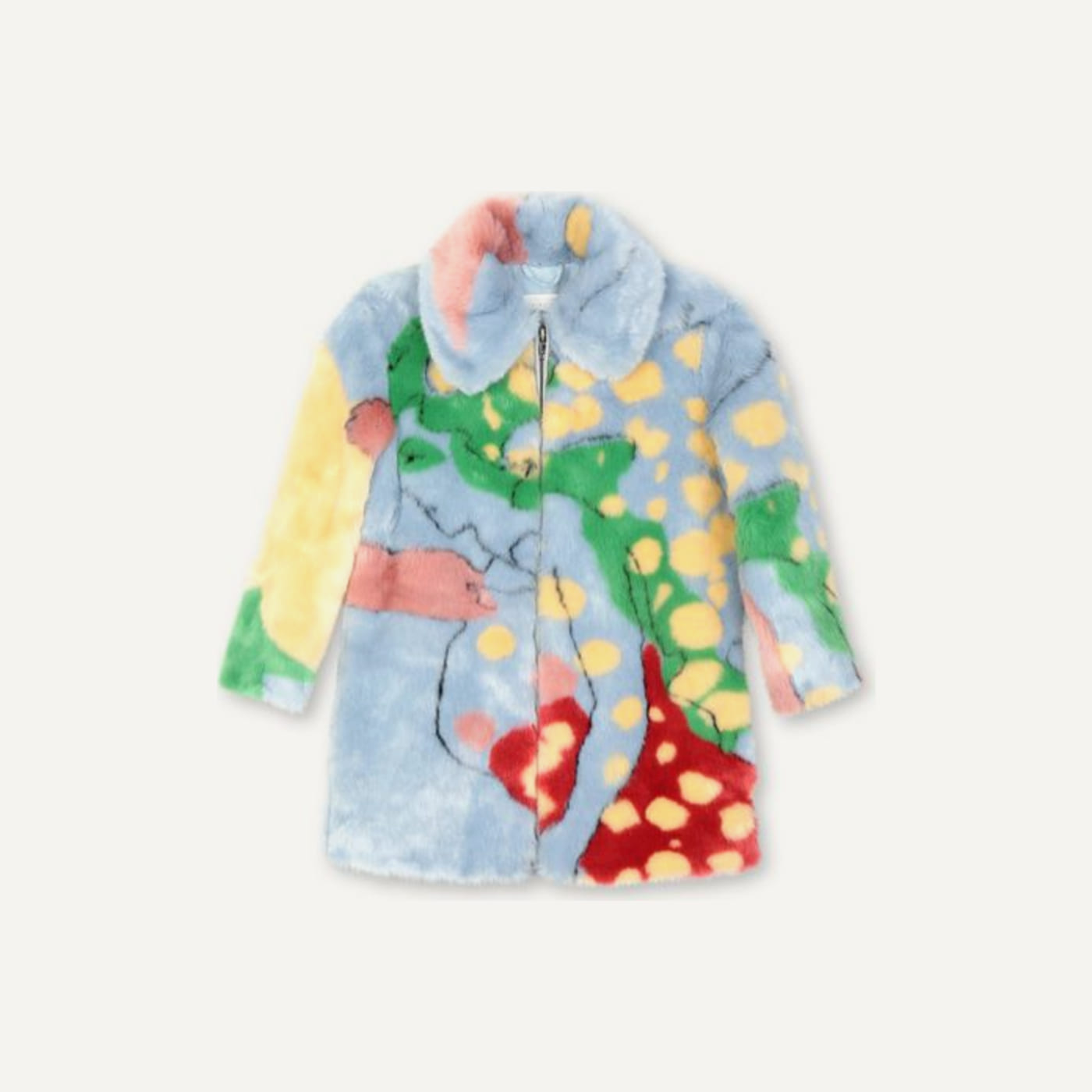 Lucy in the Sky Kids Faux Fur Coat