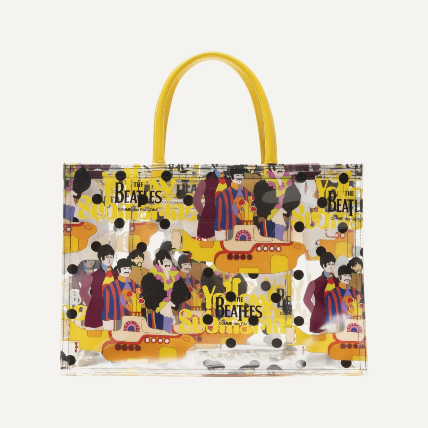 Yellow Submarine Collage Tote Bag