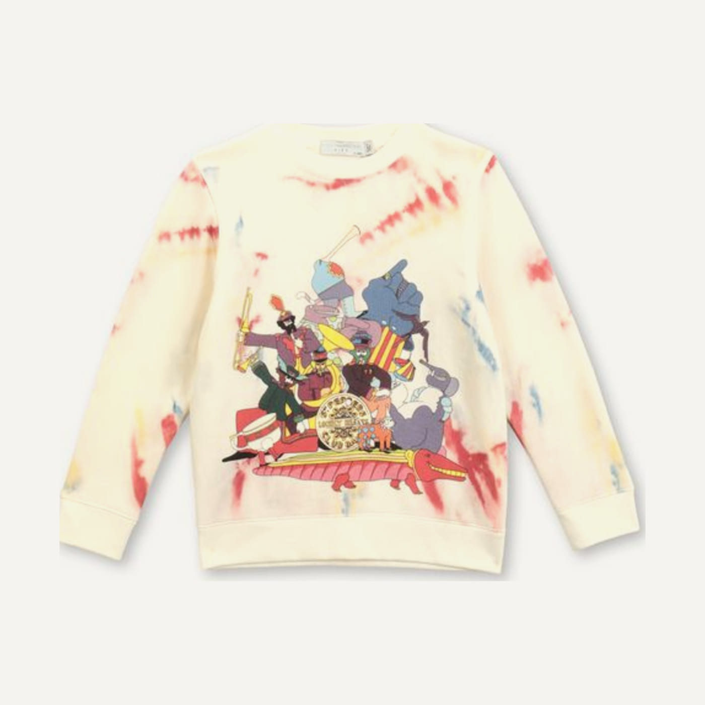 Yellow Submarine Kids Tie-Dye Sweatshirt