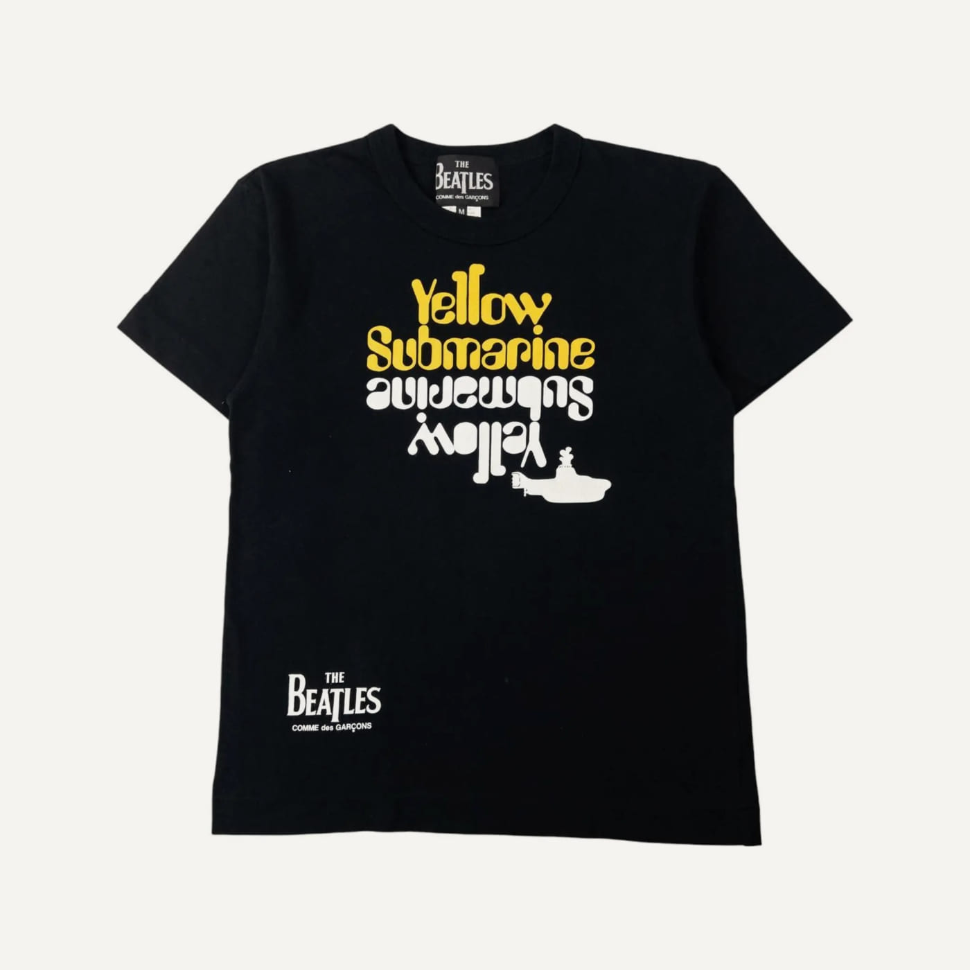 Yellow Submarine Mirrored Tee, The Beatles × Comme des Garçons